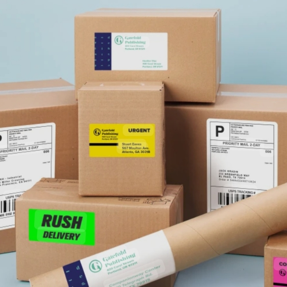 Shipping label